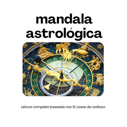Mandala Astrológica R$157,00